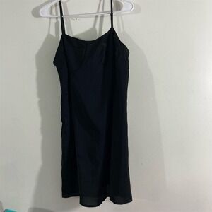 Dazy Women's Black Sleeveless Mini Dress Size L Casual